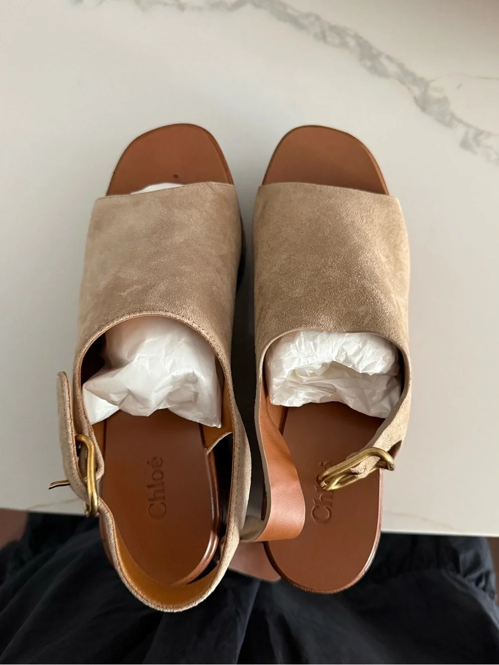 Chloe Maxime Platform Slingback Sandal